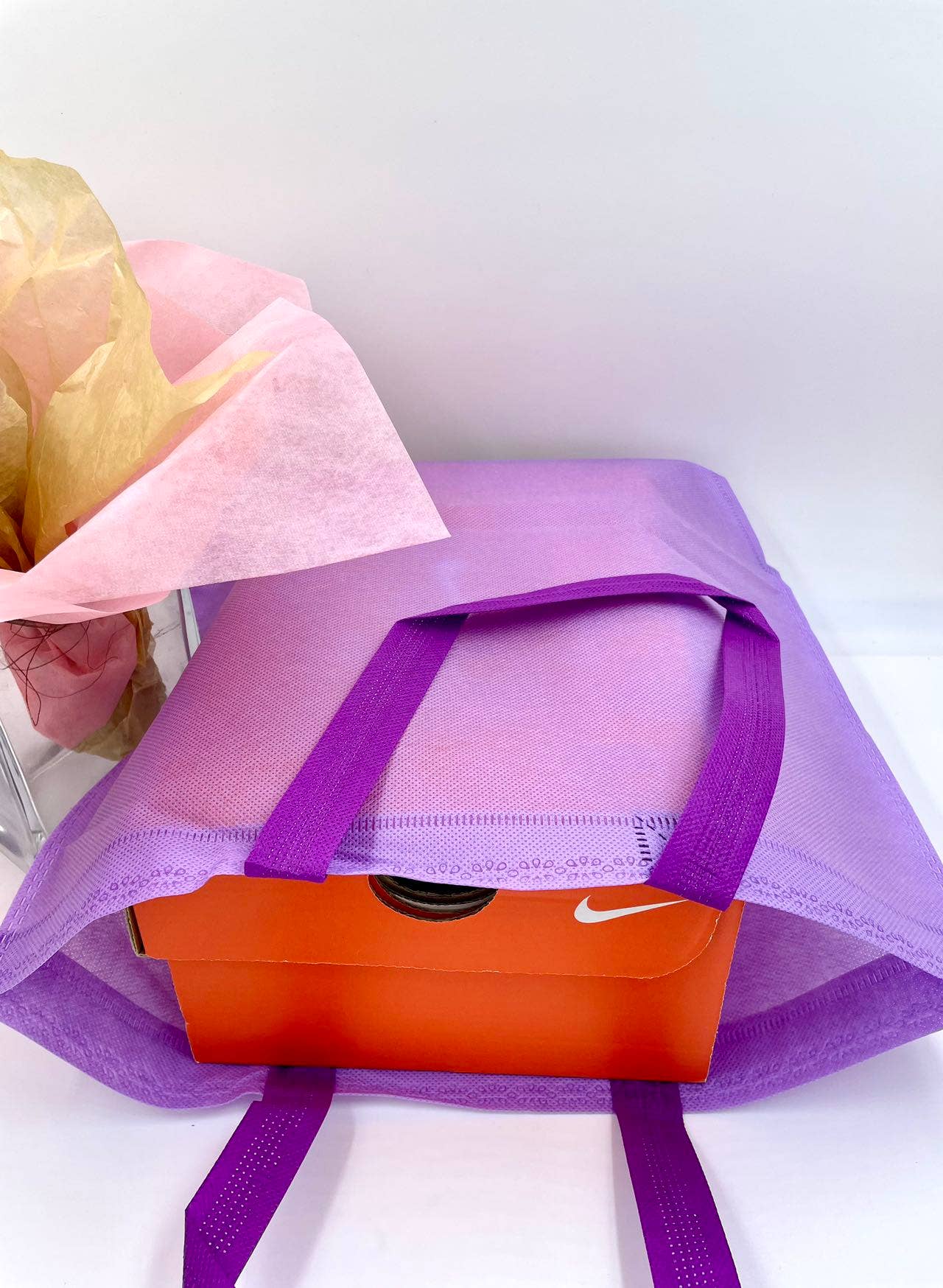 Purple Reusable Shopping Bag