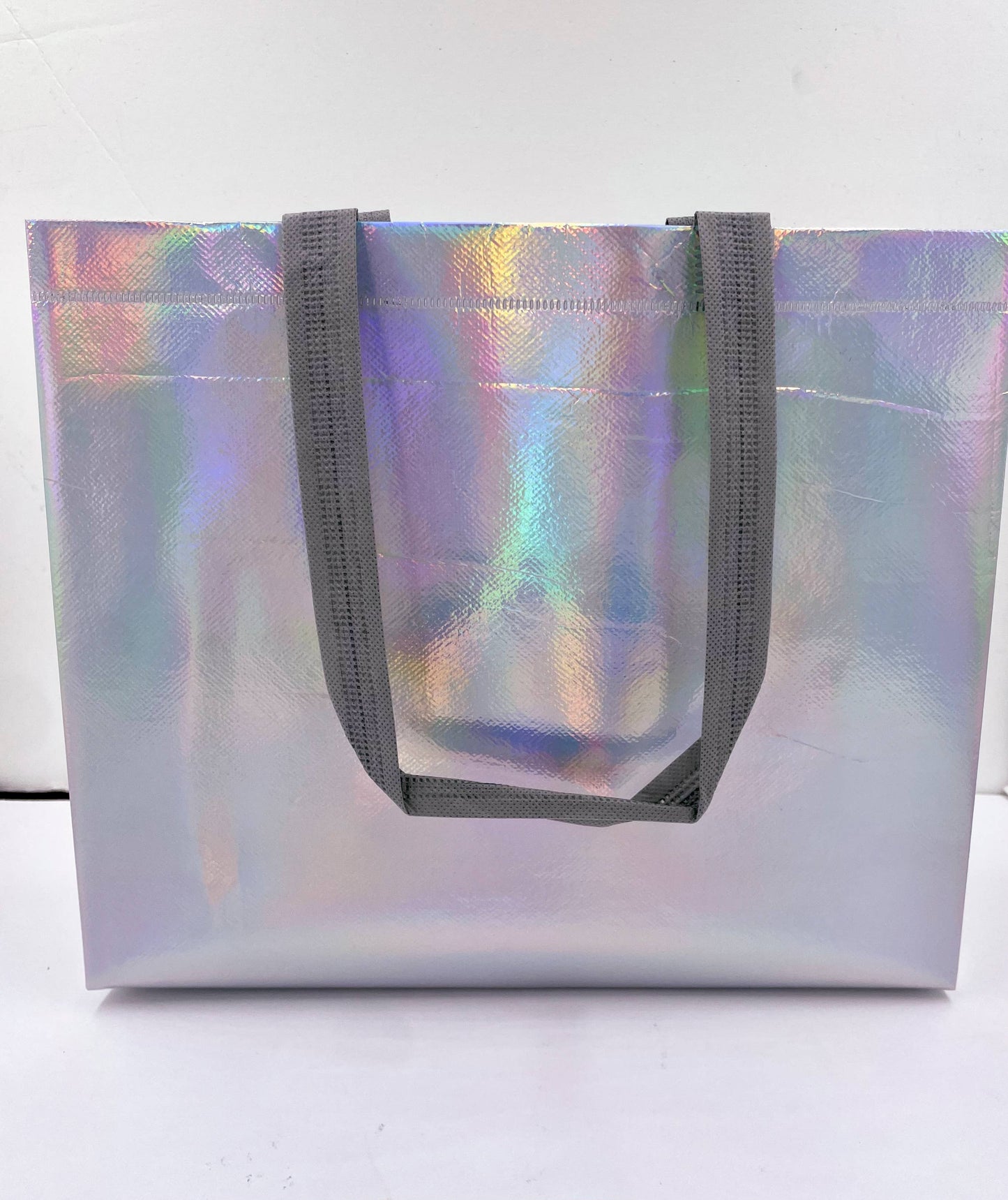 Iridescent Holographic Reusable Bag (Medium)