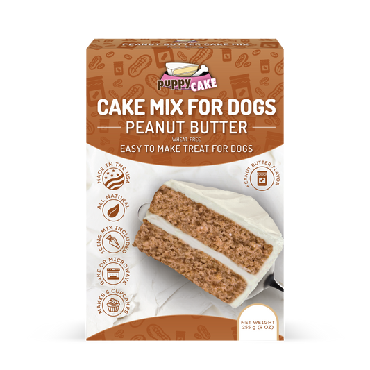 Cake Mix for Dogs - Peanut Butter (Wheat-free)